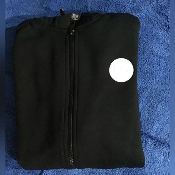 Michael Kors Men's Classic-Fit Taped BLACK Hoodie S - Picture 4 of 6